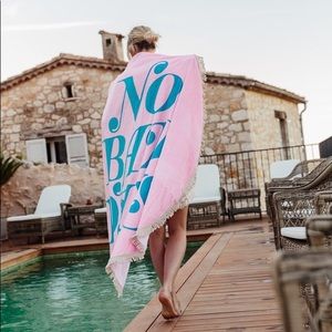 No Bad Days Round Towel